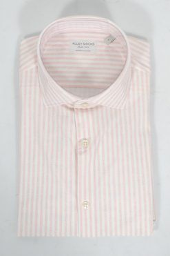 Camicia righe tessuto tecnico Alley Docks